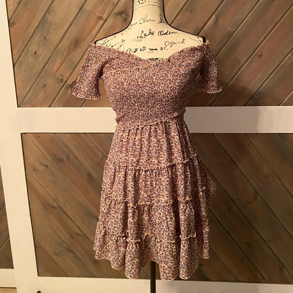 NWT Off Shoulder Mini Dress - Picture 6 of 6